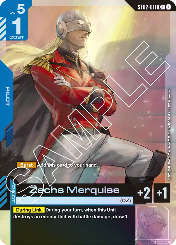 Zechs Merquise ST-02: Wings of Advance