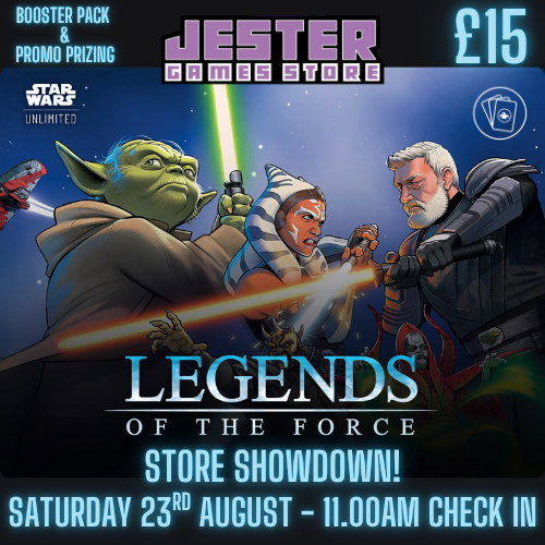 Star Wars Unlimited Store Showdown Legends of the Force