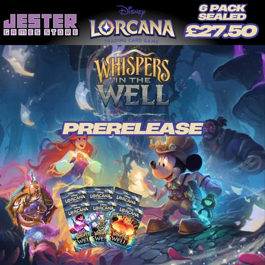 Disney Lorcana Whispers in the Well Sealed Prerelease