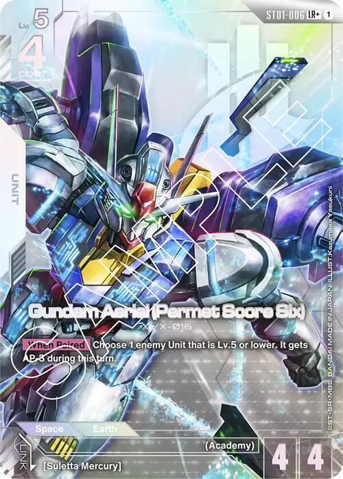 Gundam Aerial (Permet Score Six) ST-01: Heroic Beginnings
