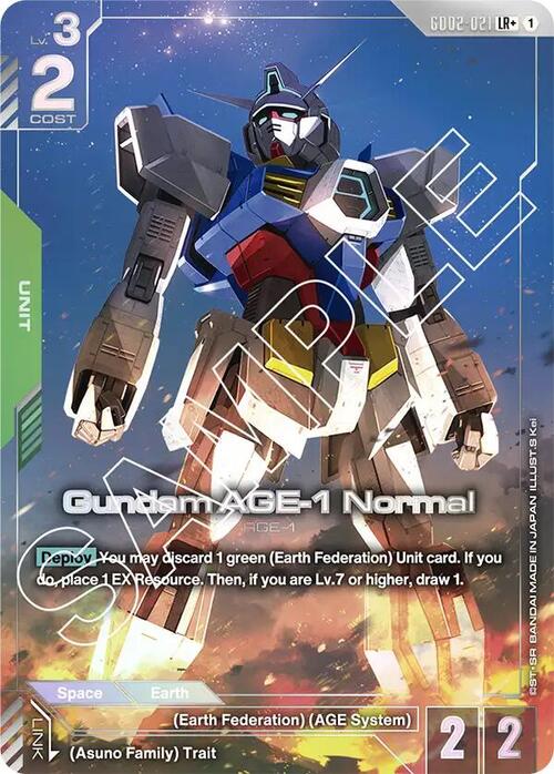 Gundam AGE-1 Normal GD-02: Dual Impact