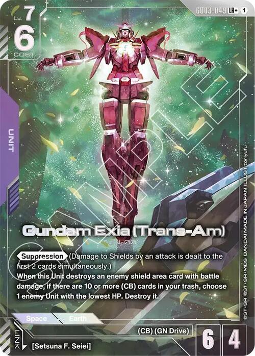 Gundam Exia (Trans-Am) GD-03: Steel Requiem