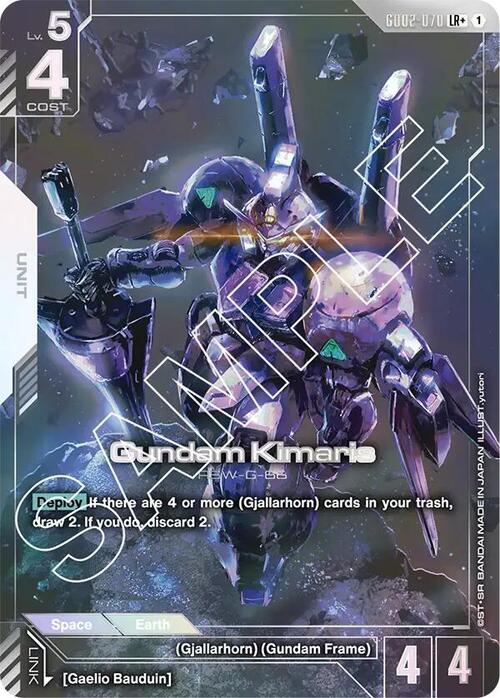 Gundam Kimaris GD-02: Dual Impact