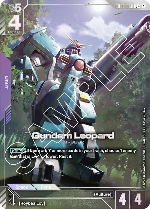 Gundam Leopard GD-02: Dual Impact