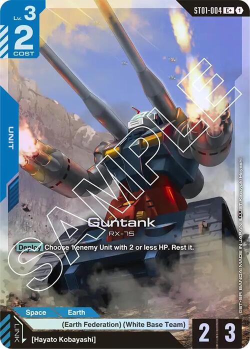 Guntank ST-01: Heroic Beginnings