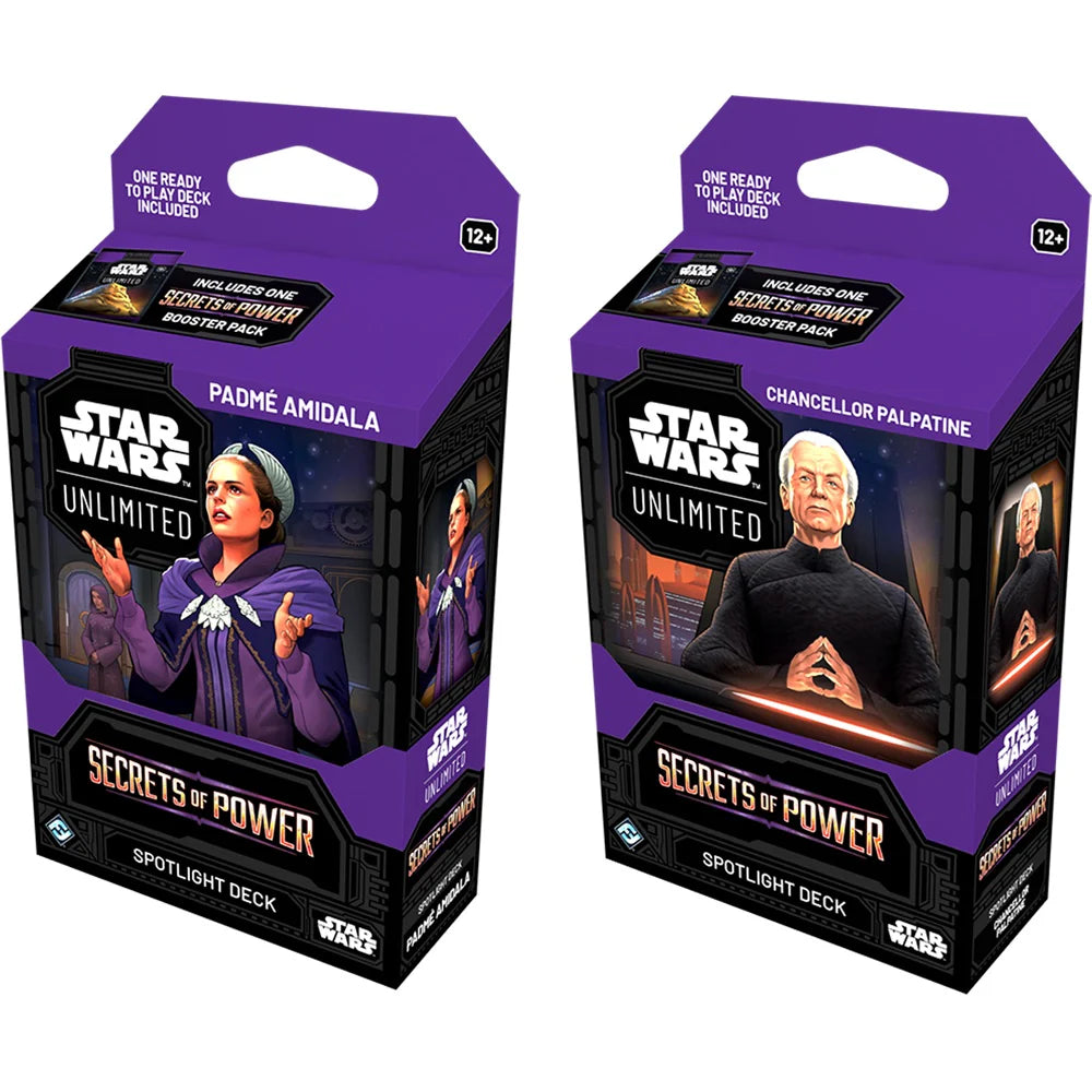 Star Wars Unlimited Secrets of Power Spotlight Decks Preorder