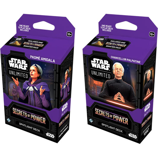 Star Wars Unlimited Secrets of Power Spotlight Decks Preorder