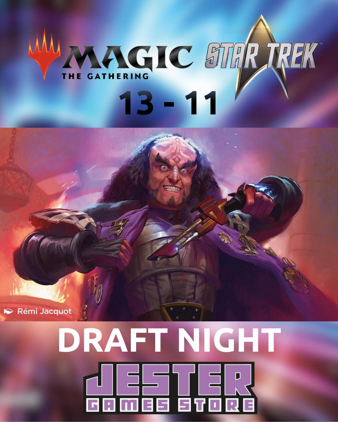Friday Night Magic Star Trek Release Day pick 2 Draft