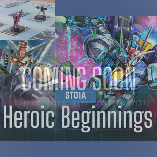 Gundam Card Game: Starter Deck Heroic Beginnings (ST01A) Pre Order