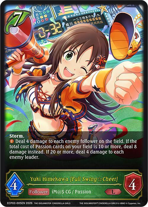Yuki Himekawa [Full Swing Cheer] - ECP02: EX Crossover Set “THE IDOLM@STER CINDERELLA GIRLS”