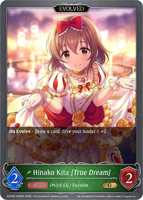 Hinako Kita [True Dream] (Evolved) - ECP02: EX Crossover Set “THE IDOLM@STER CINDERELLA GIRLS”