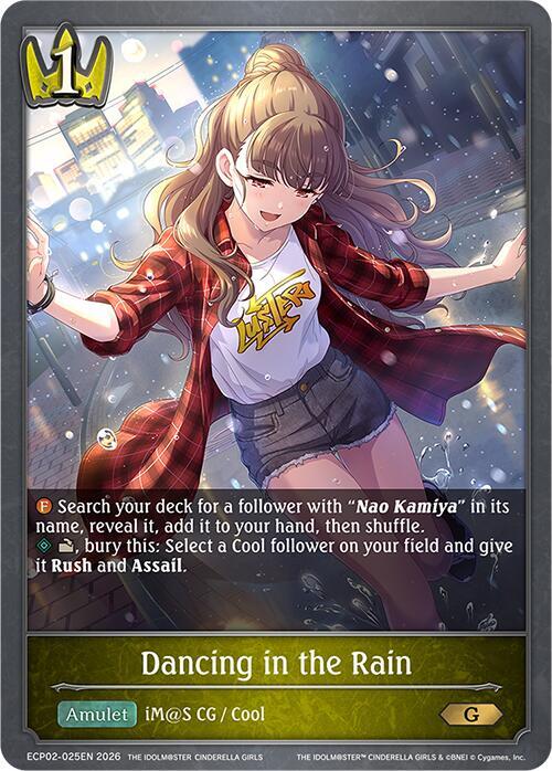 Dancing in the Rain - ECP02: EX Crossover Set “THE IDOLM@STER CINDERELLA GIRLS”