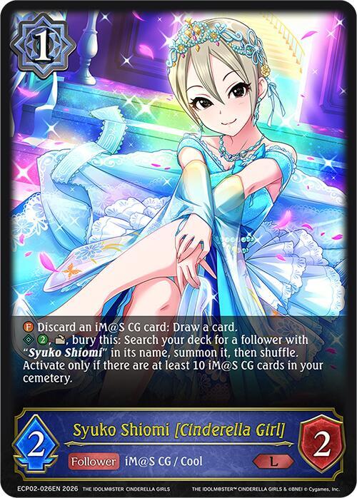 Syuko Shiomi [Cinderella Girl] - ECP02: EX Crossover Set “THE IDOLM@STER CINDERELLA GIRLS”
