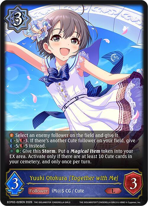 Yuuki Otokura [Together with Me] - ECP02: EX Crossover Set “THE IDOLM@STER CINDERELLA GIRLS”