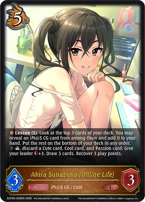 Akira Sunazuka [Online Life] - ECP02: EX Crossover Set “THE IDOLM@STER CINDERELLA GIRLS”