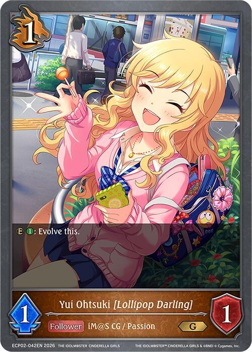 Yui Ohtsuki [Lollipop Darling] - ECP02: EX Crossover Set “THE IDOLM@STER CINDERELLA GIRLS”