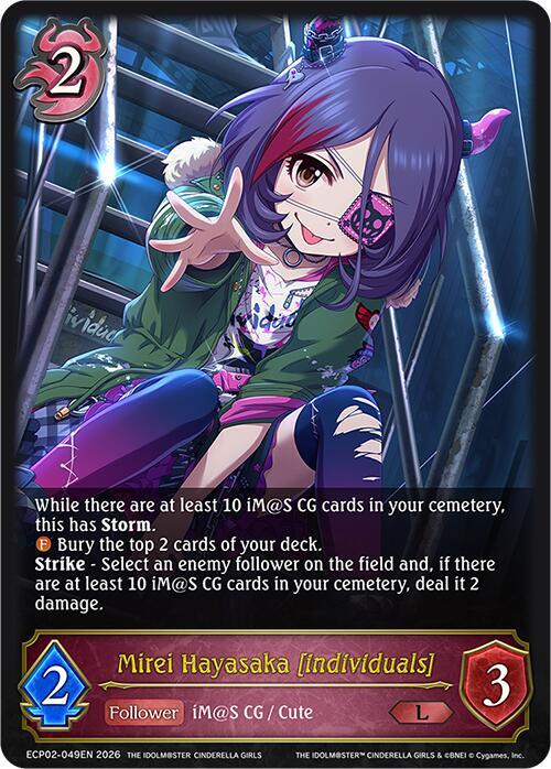 Mirei Hayasaka [individuals] - ECP02: EX Crossover Set “THE IDOLM@STER CINDERELLA GIRLS”