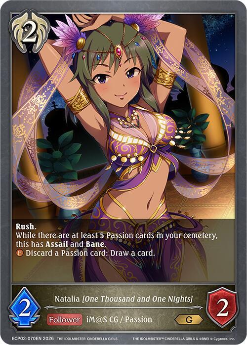Natalia [One Thousand and One Nights] - ECP02: EX Crossover Set “THE IDOLM@STER CINDERELLA GIRLS”
