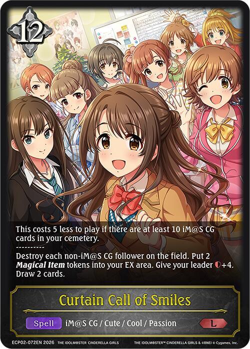 Curtain Call of Smiles - ECP02: EX Crossover Set “THE IDOLM@STER CINDERELLA GIRLS”