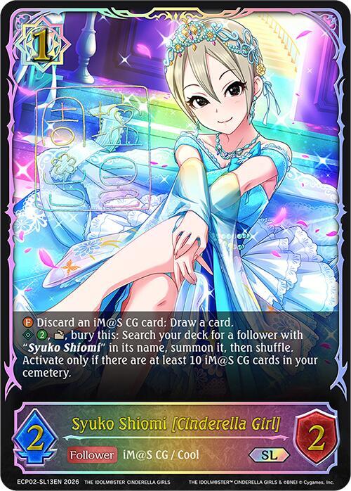Syuko Shiomi [Cinderella Girl] - ECP02: EX Crossover Set “THE IDOLM@STER CINDERELLA GIRLS”