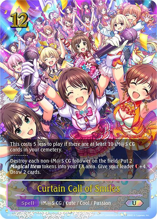 Curtain Call of Smiles - ECP02: EX Crossover Set “THE IDOLM@STER CINDERELLA GIRLS”