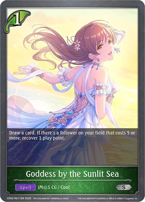 Goddess by the Sunlit Sea (Reprint) - CP02: Crossover Set “THE IDOLM@STER CINDERELLA GIRLS”