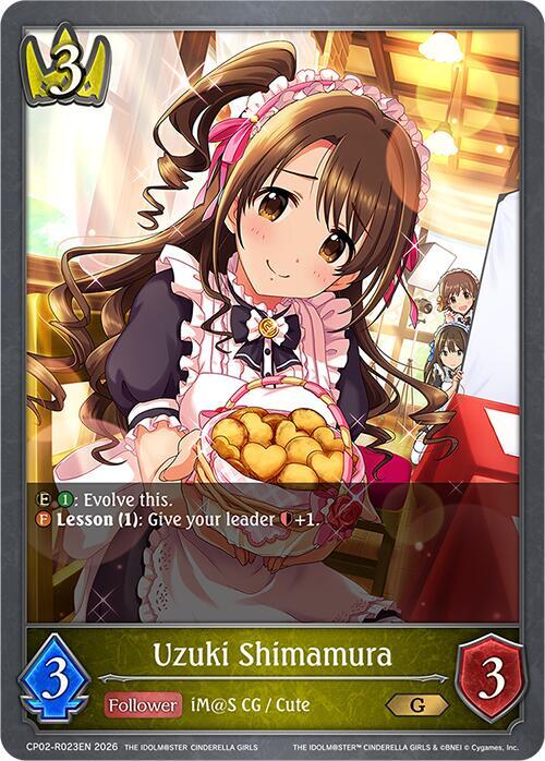 Uzuki Shimamura (Reprint) - CP02: Crossover Set “THE IDOLM@STER CINDERELLA GIRLS”