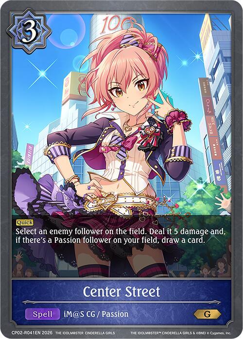 Center Street (Reprint) - CP02: Crossover Set “THE IDOLM@STER CINDERELLA GIRLS”