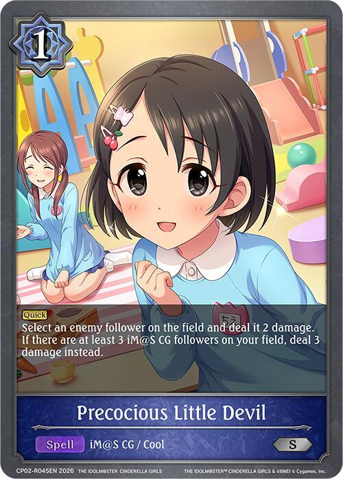 Precocious Little Devil (Reprint) - CP02: Crossover Set “THE IDOLM@STER CINDERELLA GIRLS”