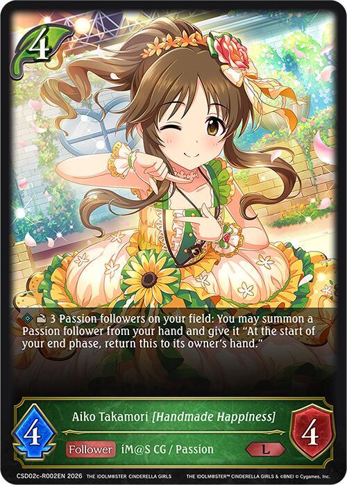 Aiko Takamori [Handmade Happiness] (Reprint) - CP02: Crossover Set “THE IDOLM@STER CINDERELLA GIRLS”
