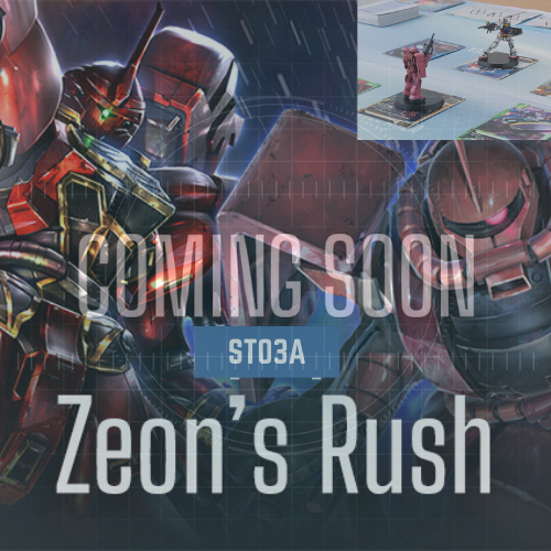 Gundam Card Game: Starter Deck Zeon's Rush (ST03A) Pre Order