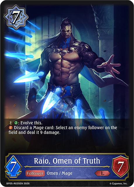 Raio, Omen of Truth (Reprint) - BP-19/20: Eightfold Retribution & Omens and Heirs