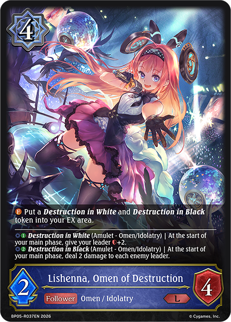 Lishenna, Omen of Destruction (Reprint) - BP-19/20: Eightfold Retribution & Omens and Heirs