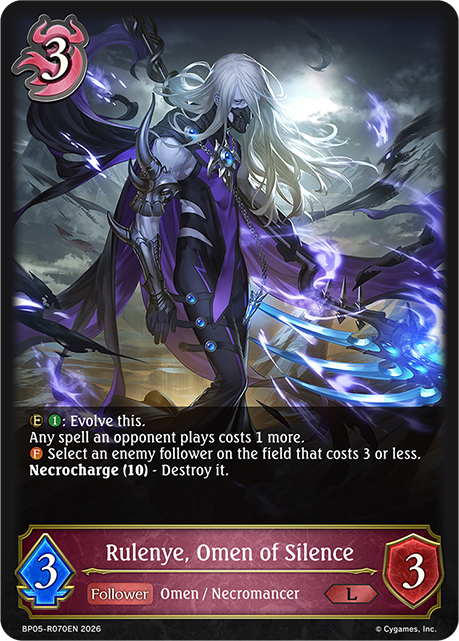 Rulenye, Omen of Silence (Reprint) - BP-19/20: Eightfold Retribution & Omens and Heirs