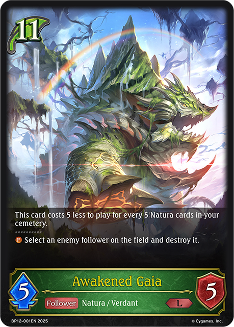 Awakened Gaia - BP-12: Worldreaver's Descent & Dominion of Darkness