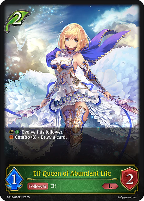 Elf Queen of Abundant Life - BP-12: Worldreaver's Descent & Dominion of Darkness