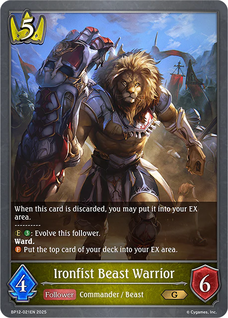 Ironfist Beast Warrior - BP-12: Worldreaver's Descent & Dominion of Darkness