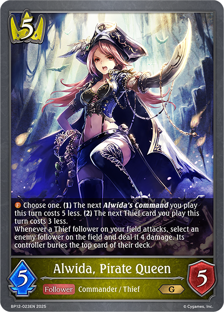Alwida, Pirate Queen - BP-12: Worldreaver's Descent & Dominion of Darkness