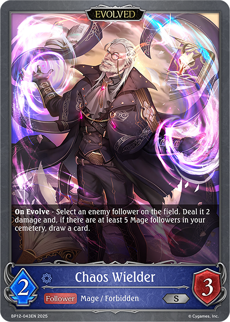 Chaos Wielder (Evolved) - BP-12: Worldreaver's Descent & Dominion of Darkness