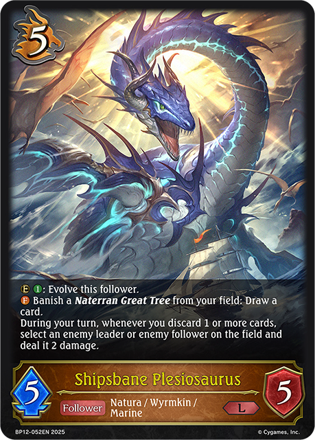 Shipsbane Plesiosaurus - BP-12: Worldreaver's Descent & Dominion of Darkness