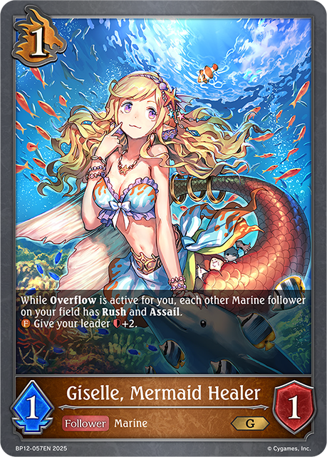 Giselle, Mermaid Healer - BP-12: Worldreaver's Descent & Dominion of Darkness