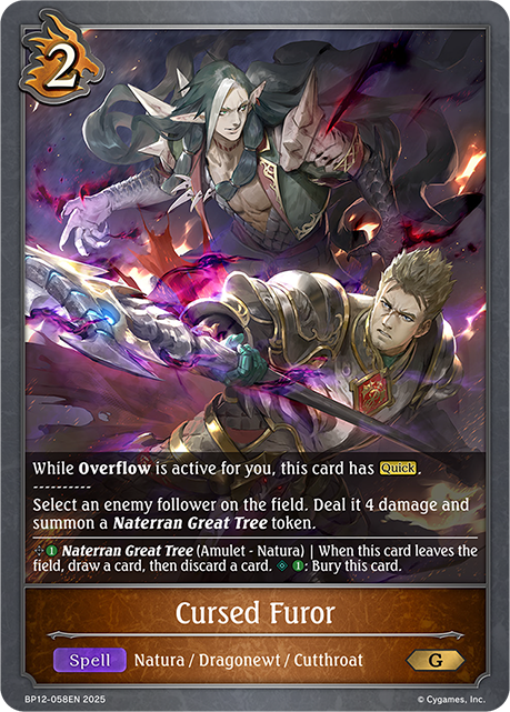 Cursed Furor - BP-12: Worldreaver's Descent & Dominion of Darkness