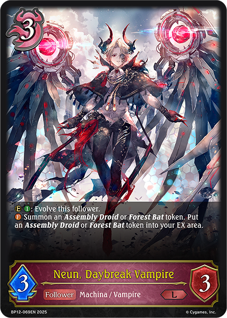 Neun, Daybreak Vampire - BP-12: Worldreaver's Descent & Dominion of Darkness