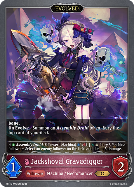 Jackshovel Gravedigger (Evolved) - BP-12: Worldreaver's Descent & Dominion of Darkness
