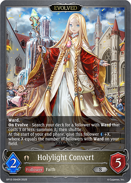 Holylight Convert (Evolved) - BP-12: Worldreaver's Descent & Dominion of Darkness