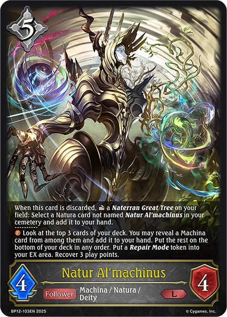 Natur Al'machinus - BP-12: Worldreaver's Descent & Dominion of Darkness