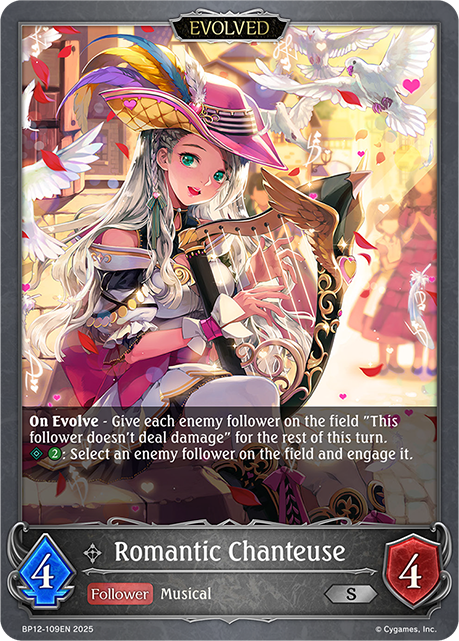 Romantic Chanteuse (Evolved) - BP-12: Worldreaver's Descent & Dominion of Darkness