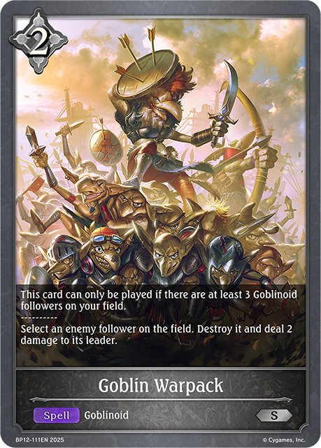 Goblin Warpack - BP-12: Worldreaver's Descent & Dominion of Darkness