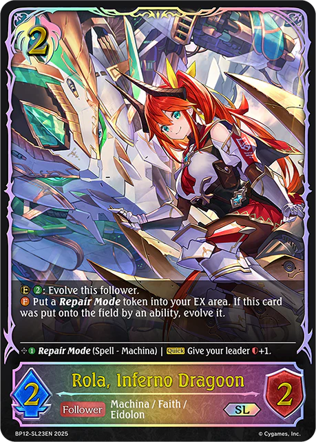 Rola, Inferno Dragoon - BP-12: Worldreaver's Descent & Dominion of Darkness