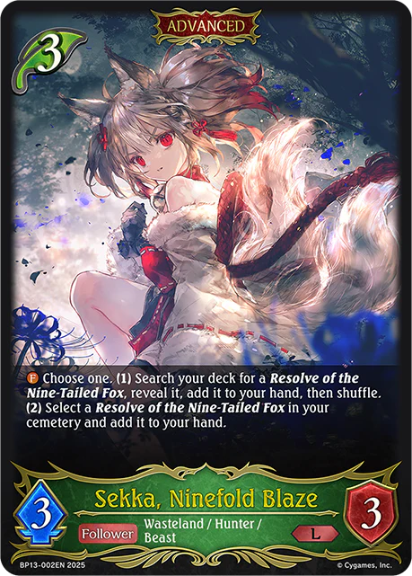 Sekka, Ninefold Blaze - BP-13: Worldreaver's Descent & Dominion of Darkness